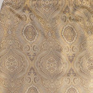 Talbots skirt, gold paisley